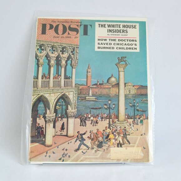 The Saturday Evening Post Magazine COVER June 10 1961 - Picture 1 of 3